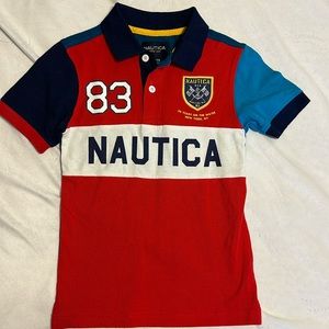 Nautica Polo Boys shirt size 7 NWOT